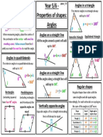 Y5 Y6 Properties of Shapes Angles