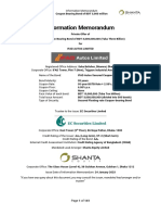 Information Memorandum PDF