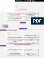 Conditional Sentences With Urdu English RZ Ilmhere