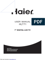 Pantalla Haier HLT71 PDF