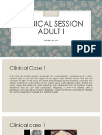 Clinical Session Adult I-1 3