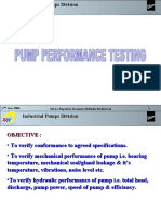 Pump Testing Presentation