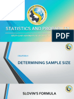 SP.L8 Slovins Formula and Likert Scale