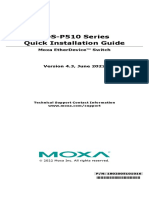 Moxa Eds p510 Series Qig v4.3