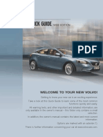 Volvo V40 Owner's Manual