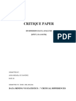 Eda Critique Paper