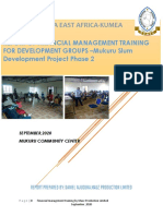 Financial Management Training Report 2