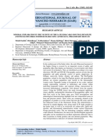 Mineral Exploration in The Vicinity of The Late Ediacaran Bouteglimtaplite and Pegmatite Dikes Inimiter Inlier Using Aster Data: Preliminary Results