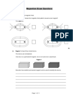 Magnetism Exam Questions Student