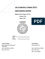 DSD Lab Title & Rubrics