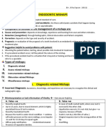 Endodontic MISHAPS