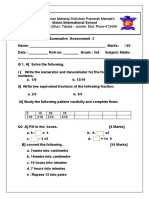 Sa2 3rd Maths