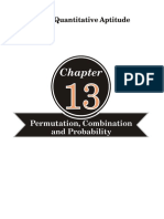 13.permutation, Combination and Probability