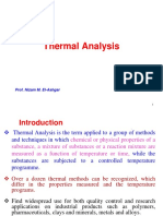 Thermal Analysis