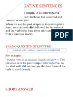 Interrogative Sentences