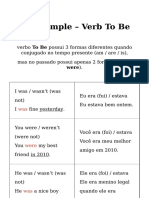 Módulo 04 - Aula 05 - Passado Do Verbo To Be