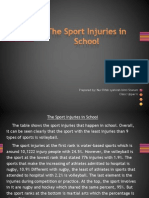 MUET: Graph Writing - The Sport Injuries in School (Slide)