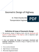 CH 3 Geometric Design