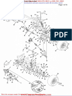 Cub Cadet Parts Manual For Model 46f 4x4 Utility Vehicle