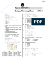 Yakeen NEET (2024) Morphology of Flowering Plants