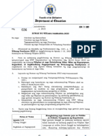 DM - s2023 - 036 Deped Memorandum Buwan NG Wika