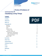 Taxonomic Concept and Principles