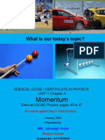 IGCSE 14 Momentum