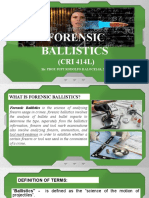 Forensic Ballistic