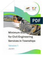 Minimum Standards For Civil Engineering Services in Townships CoCT Part 1