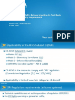 Avionics Workshop 2016 - Day 3-6 CS-ACNS Applicability Presentation v1.1