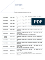 VOLVO Transponder Catalog