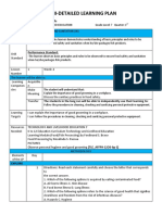 Detailed Learning Plan in TLE 7-Week 4