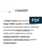 Geiger Counter