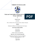 Nickel and Cobalt Sulfide Nanomaterials For Magnetic and Energy Applications