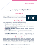 Esg Training Employee Development Policy