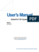 WaterPro BT Manual (9037500 Rev A)