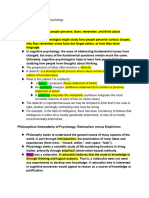 Cognitive Psychology Reviewer