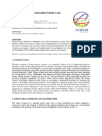 Behavior of CD Under Seismic Load