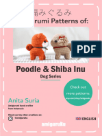 Amiguruki Poodle and ShibaInu 