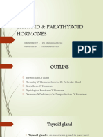 Thyroid & Parathyroid Hormones