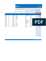 Daily Expenses Sheet Personal v1