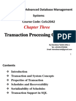 Chapter 3 Transaction Processing Conceptes