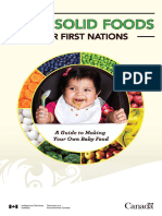 First Solid Foods Cookbook