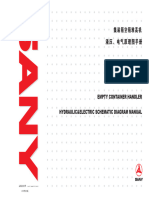 Hydraulic and Electrical Diagrams of Empty Container Handler SANY