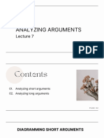 Analyzing Arguments