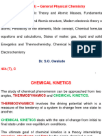 CHM101 Chemical Kinetics  