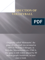 History of Volletyball