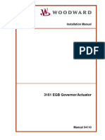 3161 EGB Governor Actuator Installation