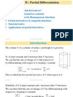 Unit-2 Partial Differentiation