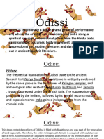 Presentation On Odissi Dance Form